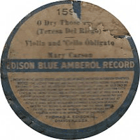 Edison Blue Amberol 1593